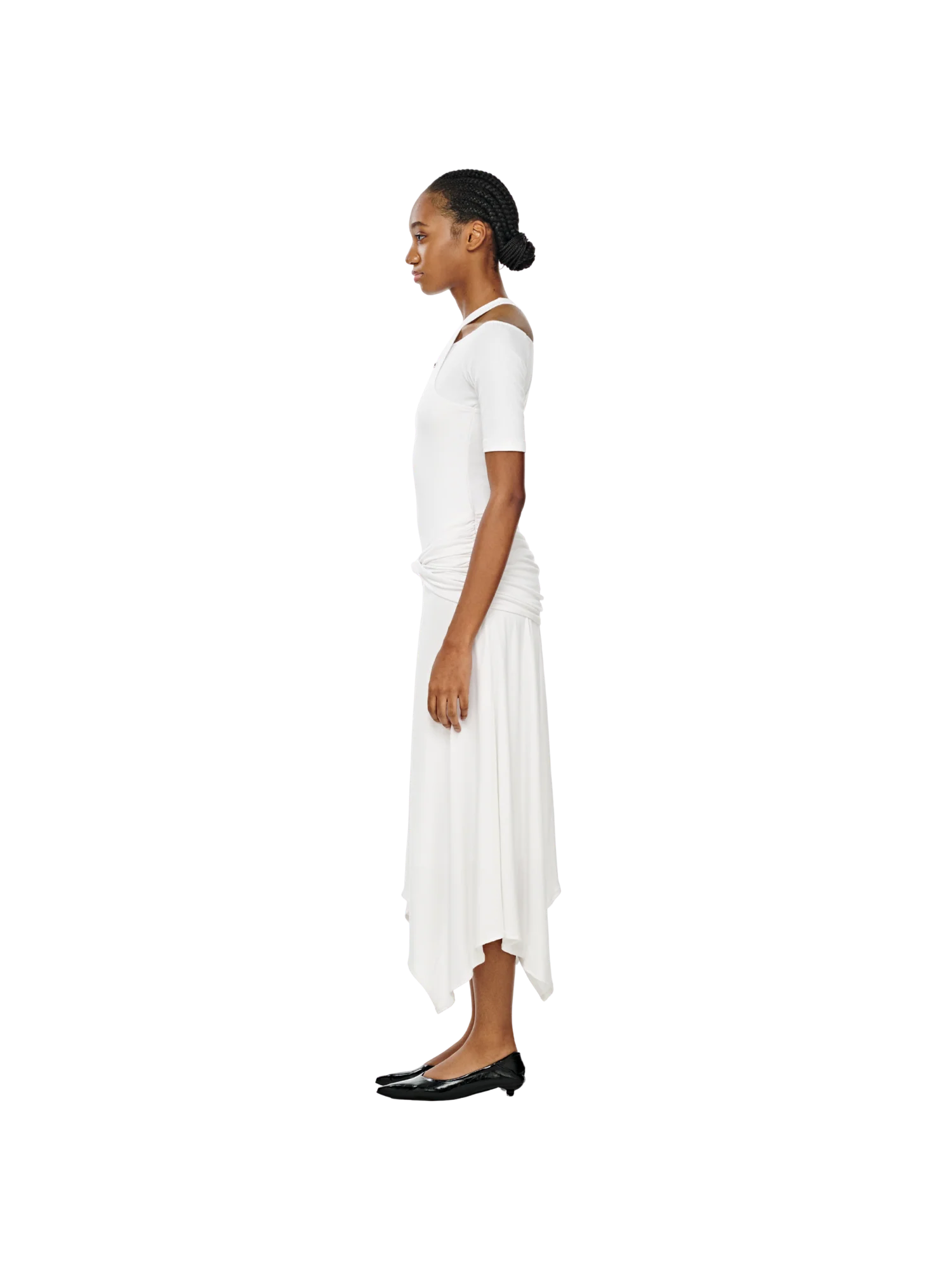 TWIST SCULPTED DRESS